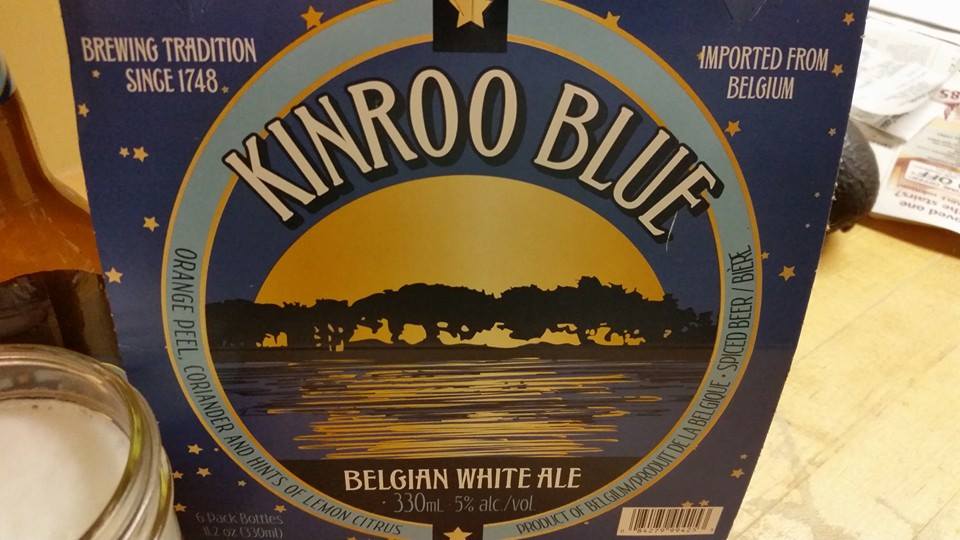 Kinroo Blue Belgian White Ale